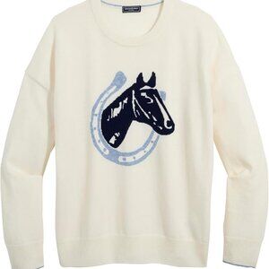 Vineyard Vines | Women's Kentucky Derby Intarsia Cashmere Crew Sweater
